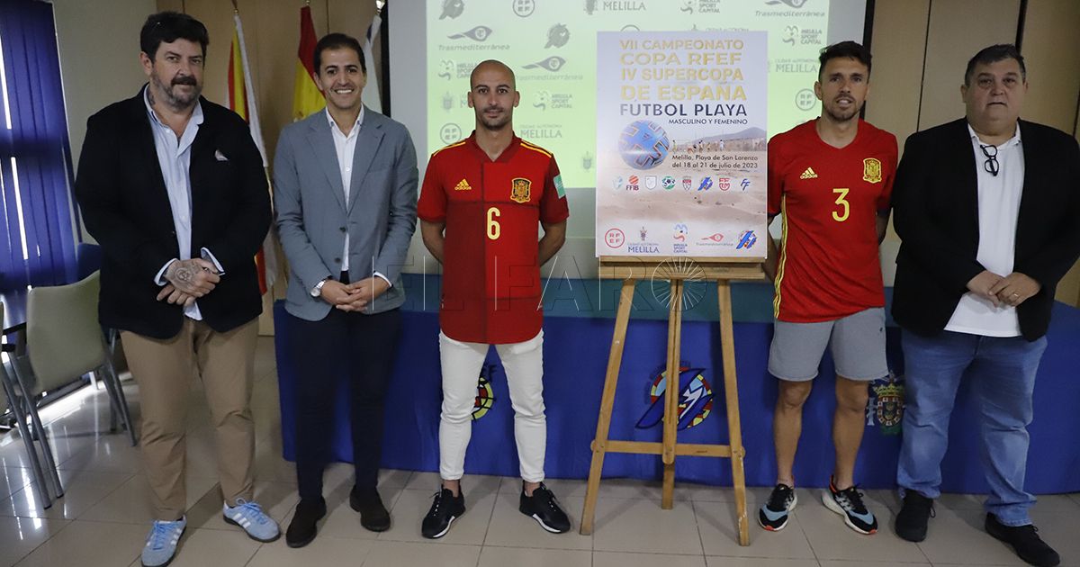 Los mejores equipos nacionales de fútbol playa se jugarán dos títulos en Melilla