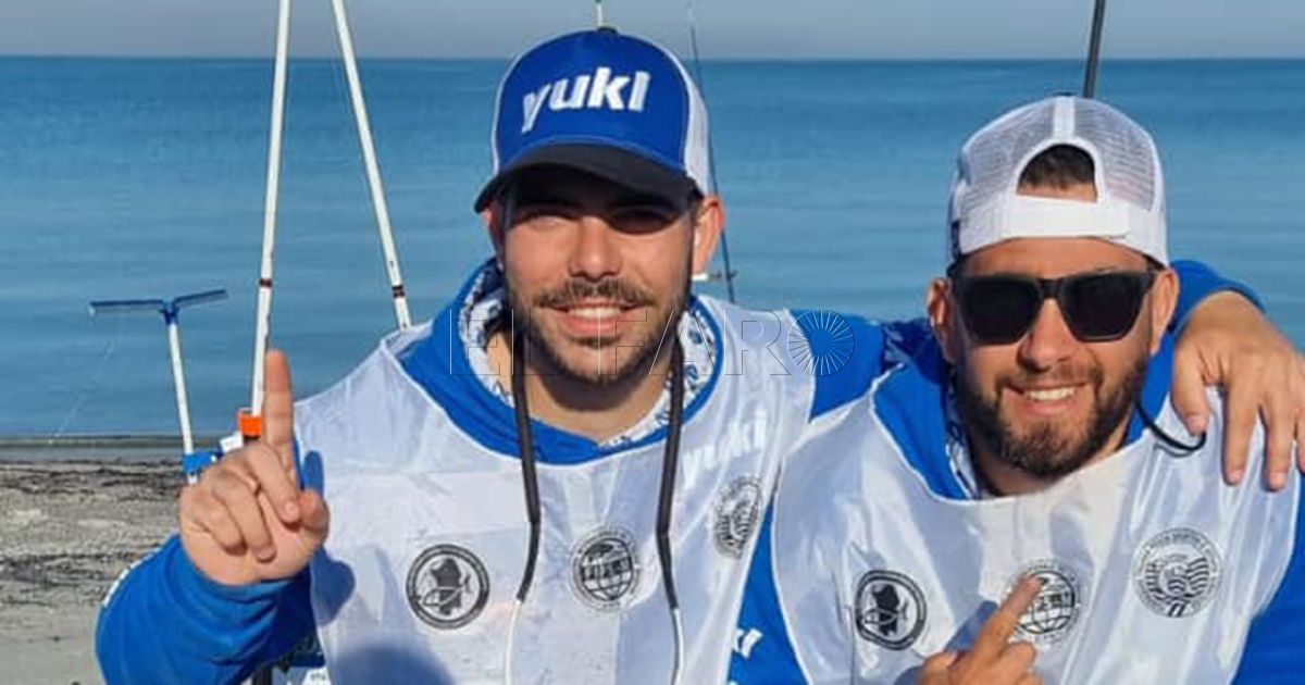 Juanmi Pérez y Mohamed Sel Lam, subcampeones del Mundo por países de pesca