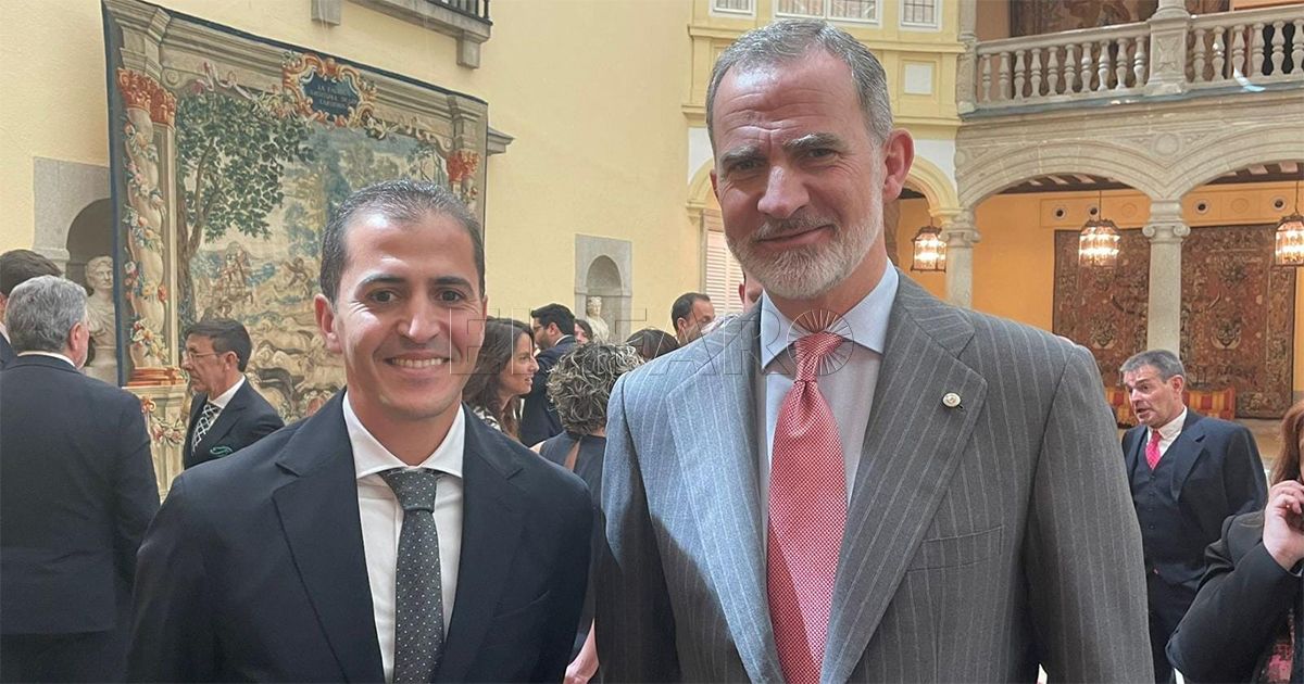 Rachid Bussian, en los Premios Nacionales del Deporte