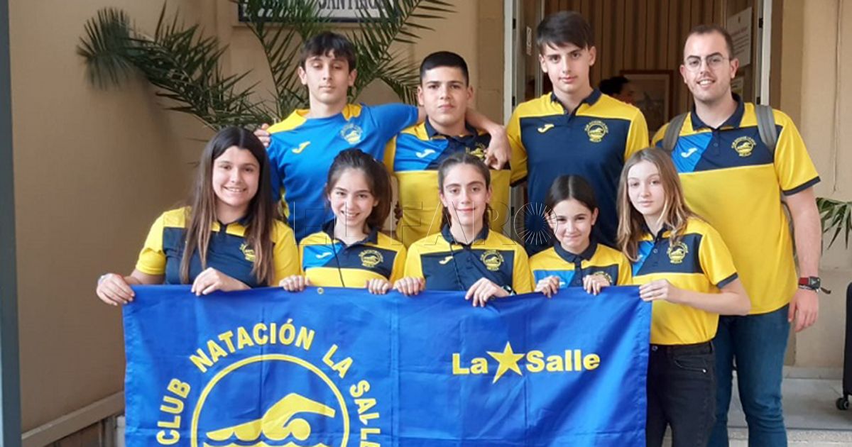 El CN La Salle, segundo por clubes en el Trofeo Villa de Los Barrios de natación