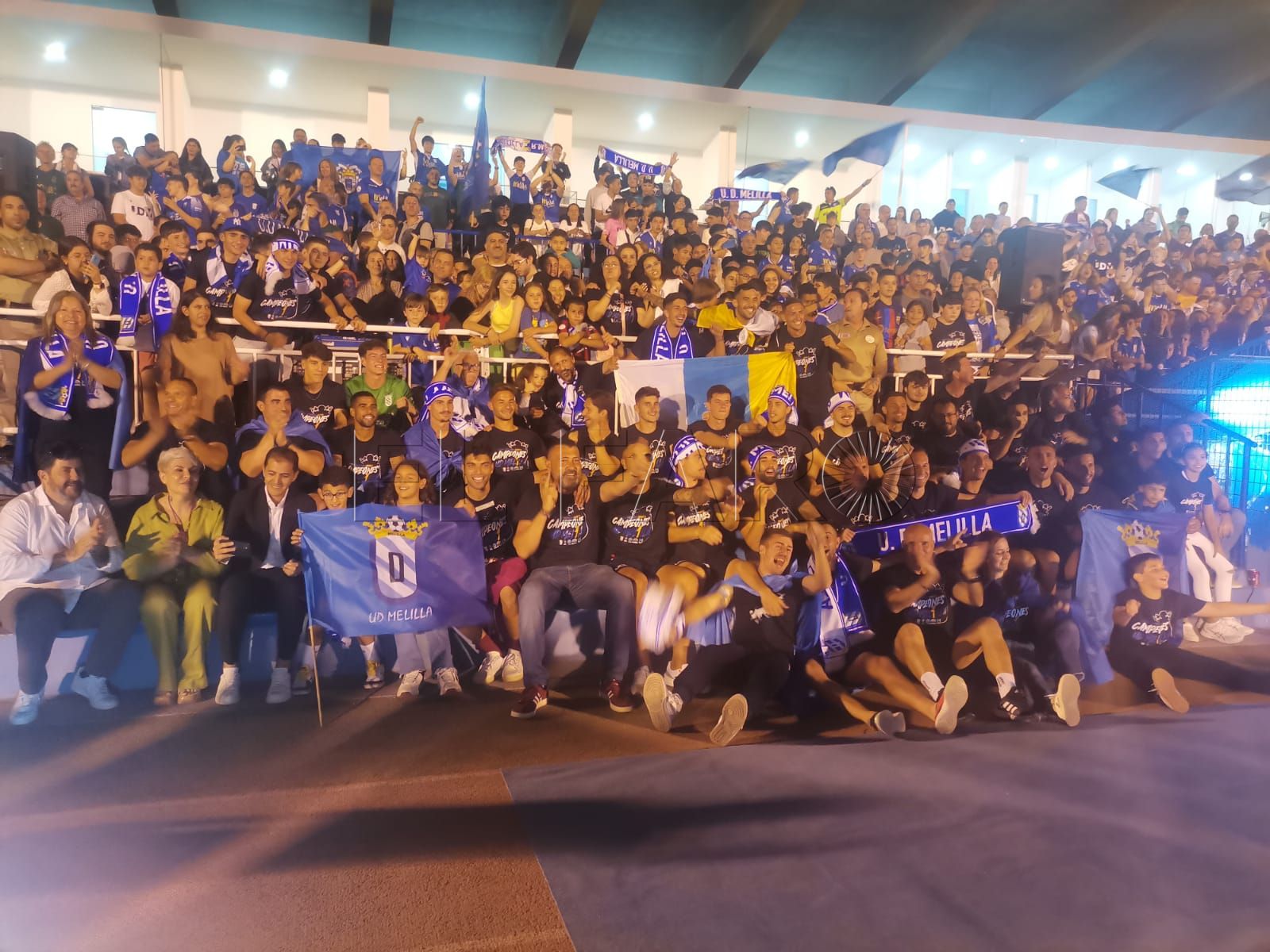 Intensa agenda de celebraciones de la plantilla azulina