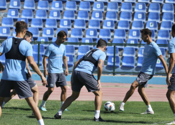 Con los cinco sentidos puestos en el partido ante el Alcorcón ‘B’