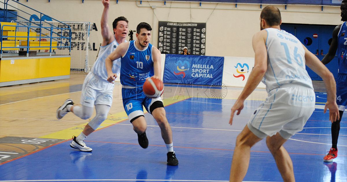 Una mala primera parte condena al Melilla Baloncesto