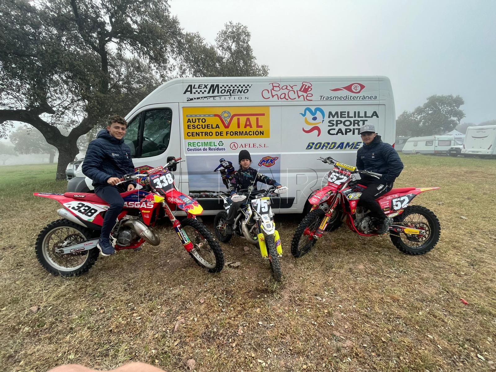 Sebas Cañadas, primero en la general del Autonómico de Córdoba de motocross
