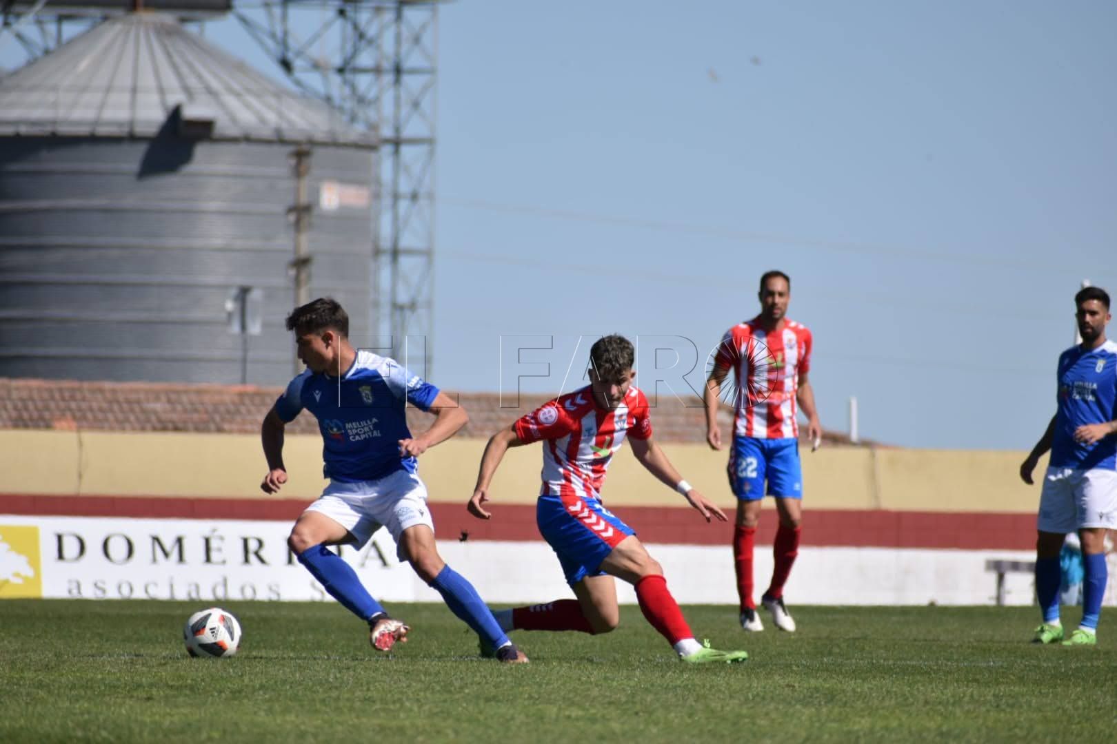 Dos golazos dan el triunfo a la UD Melilla