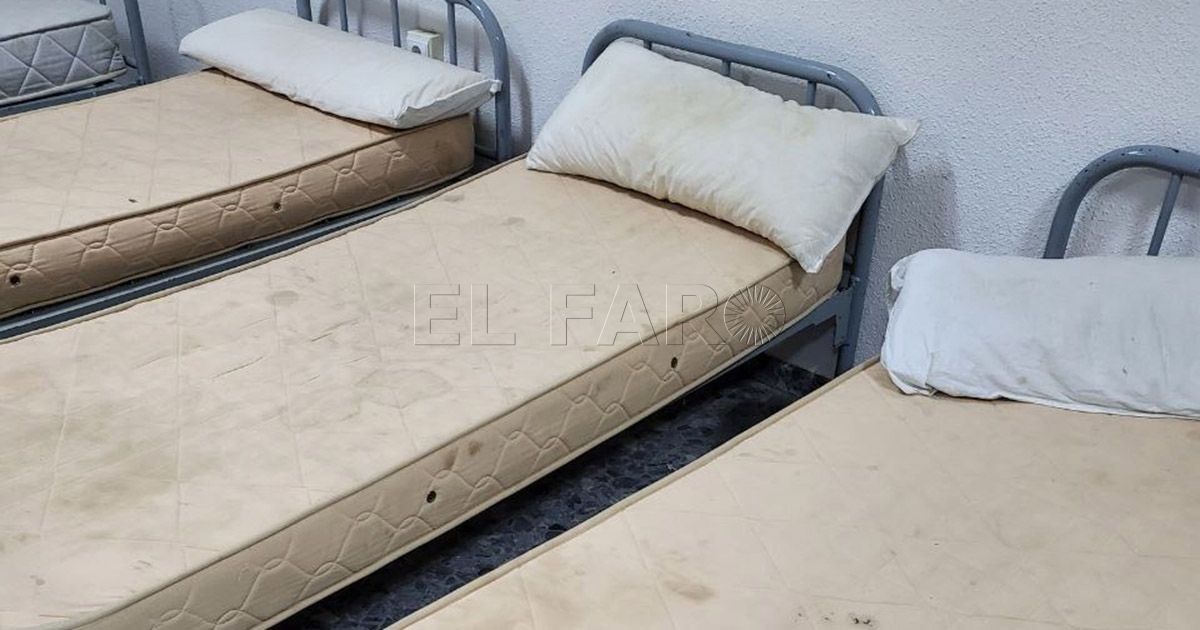 Compromís denuncia el mal estado de las camas de los soldados de la Unidad de Reacción de Melilla