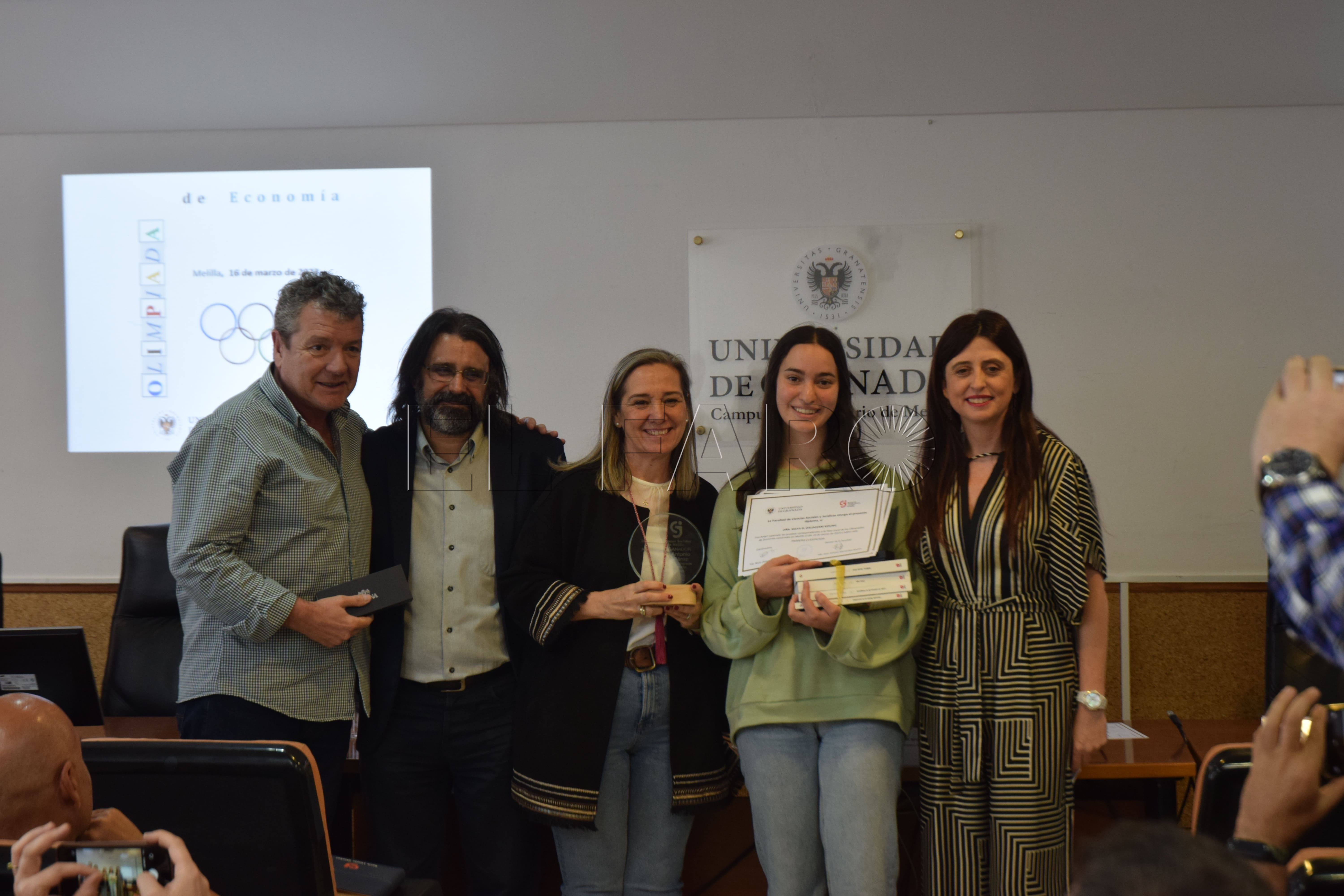 La UGR entrega los premios a los ganadores de las Olimpiadas de Economía