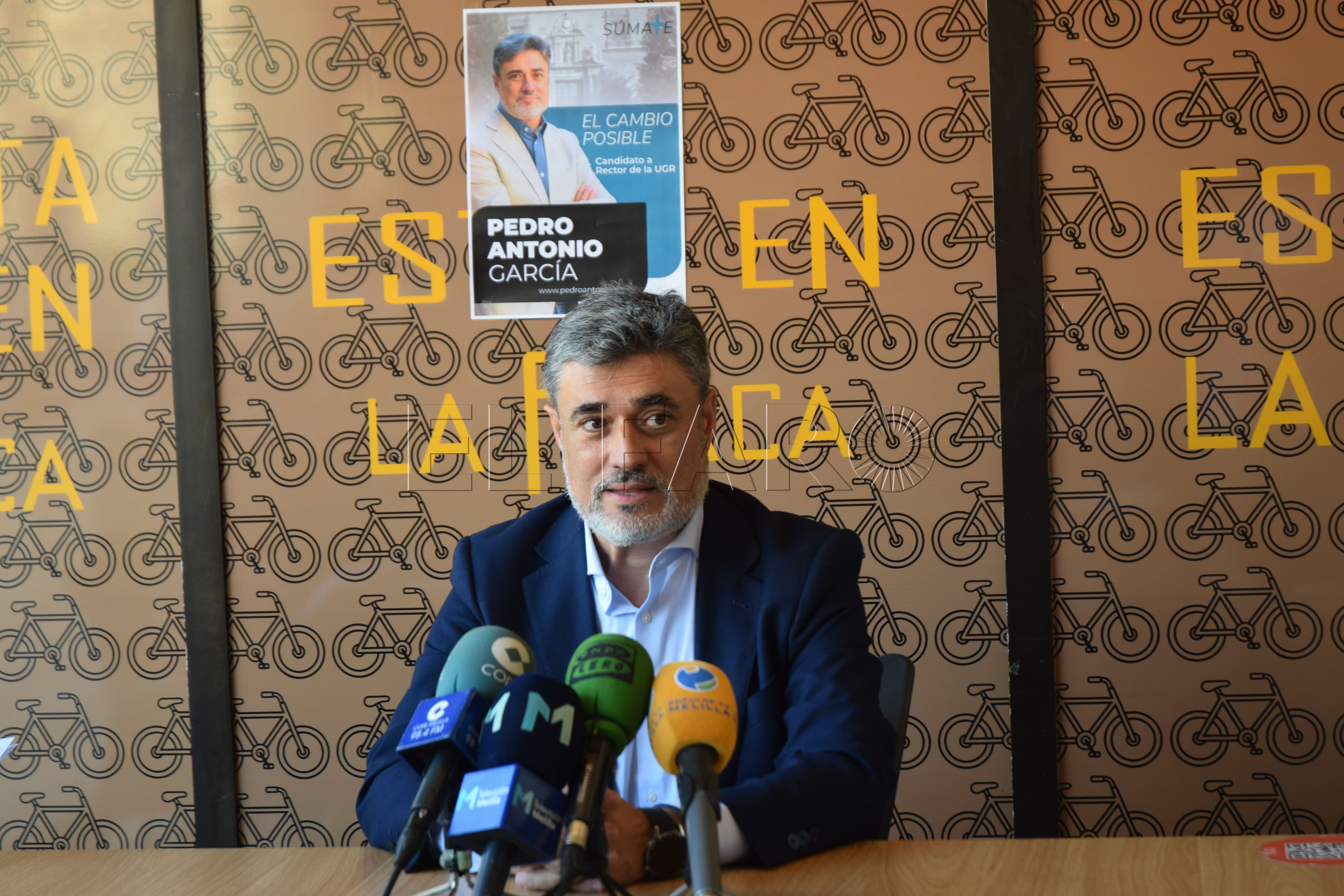 Pedro Antonio García: "Venimos a acabar con el día de la marmota en la Universidad de Granada"