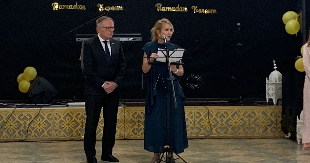 Elena Fernández Treviño en la ruptura del ayuno: “Todos nos sentimos parte de esta celebración hoy”