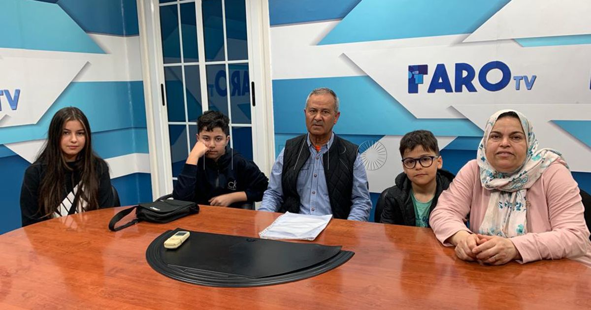 Una familia melillense expresa su agradecimiento tras conseguir entrar en un albergue