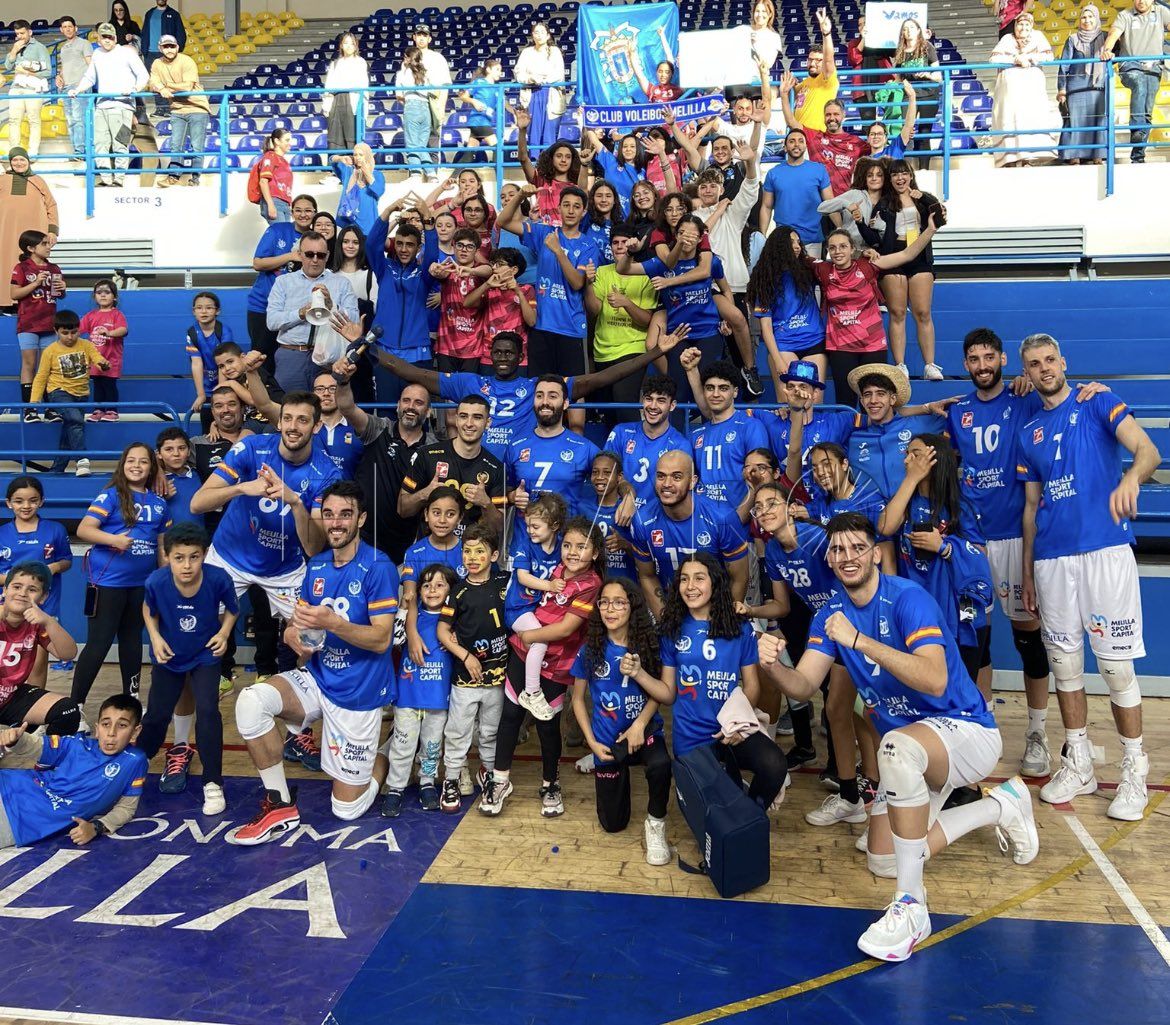 El CV Melilla se mete en semis