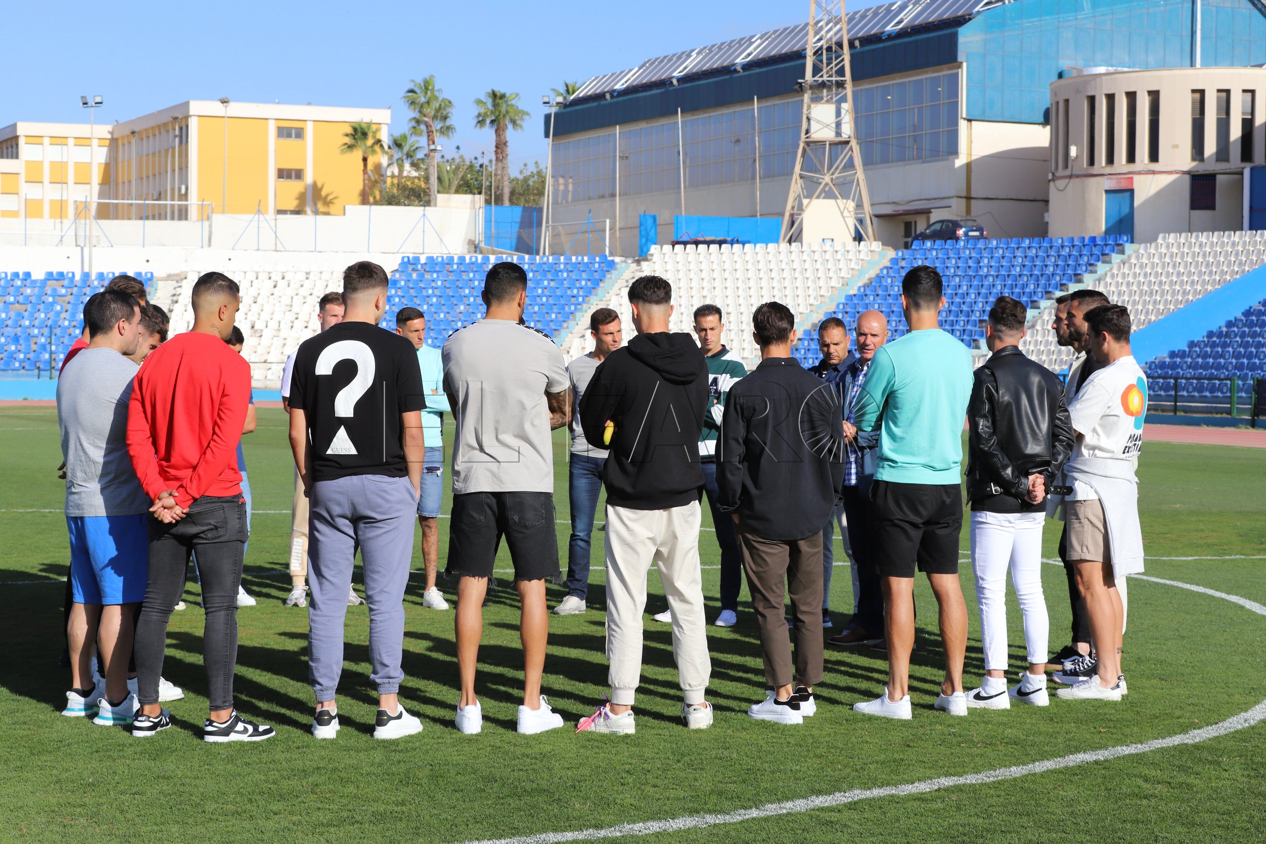 Descanso para la plantilla de la UD Melilla