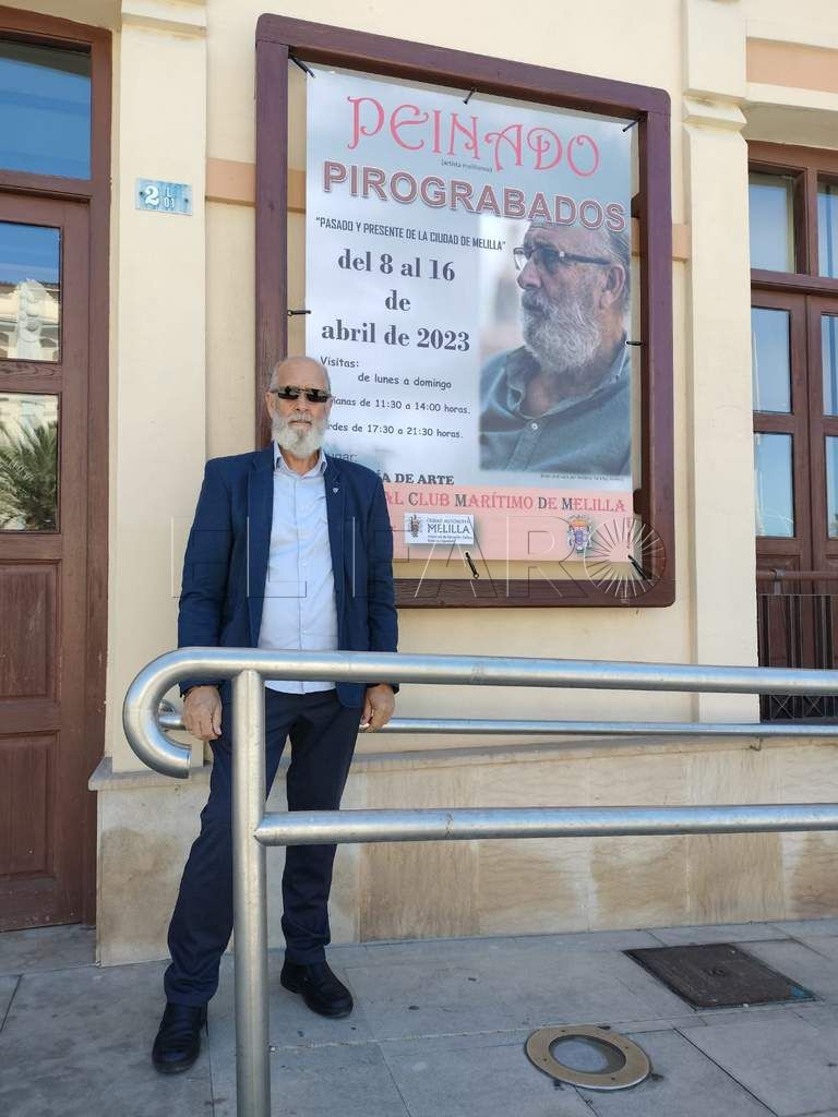 Francisco Peinado expone sus obras en el Club Marítimo