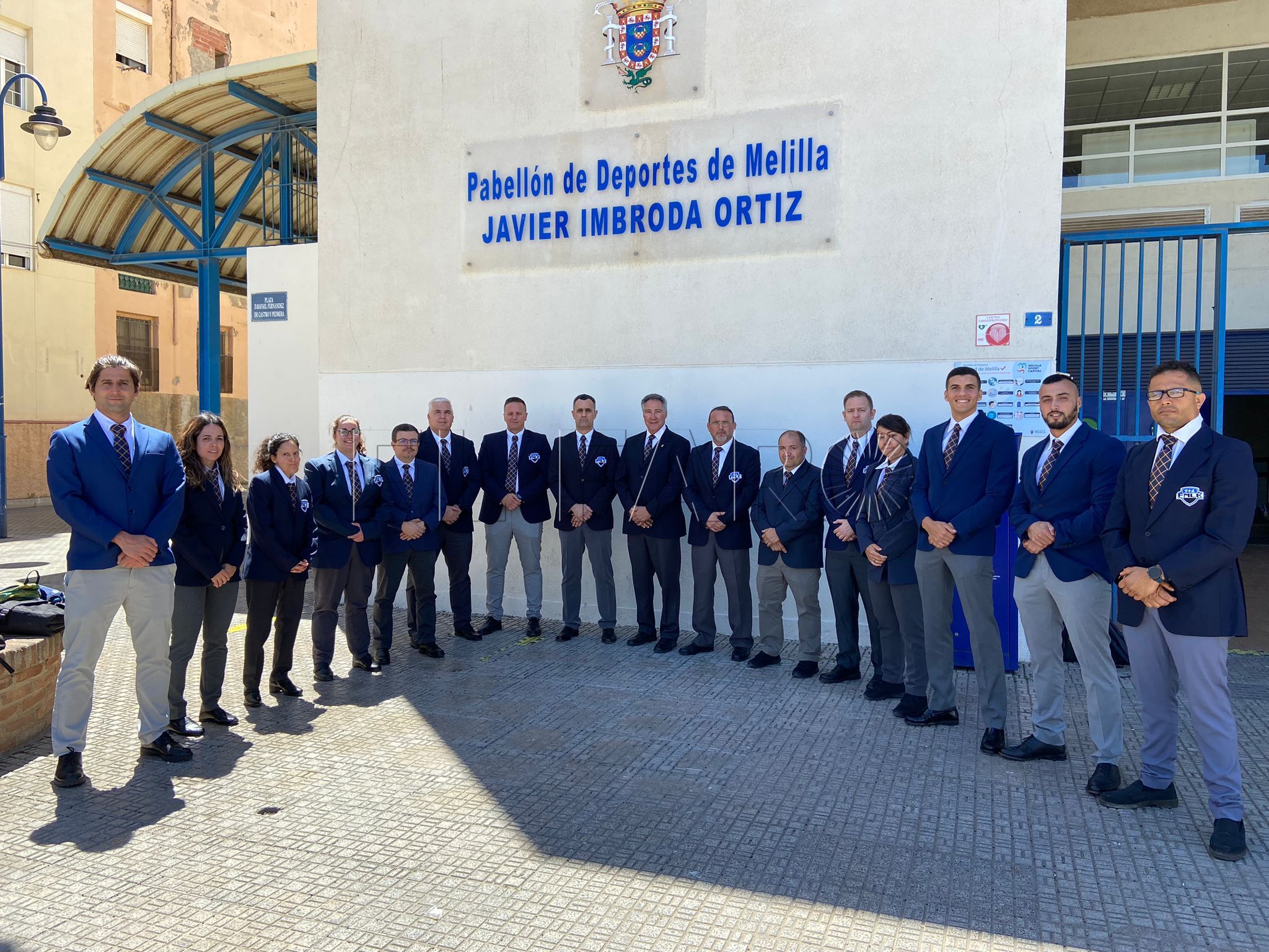 Cursos y exámenes de arbitraje de karate, a escena