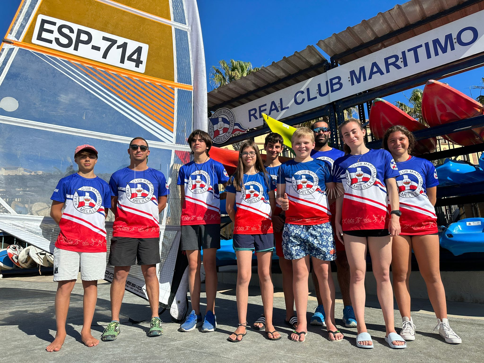 El Club Marítimo participa en la Copa Techno e Iqfoil 2023