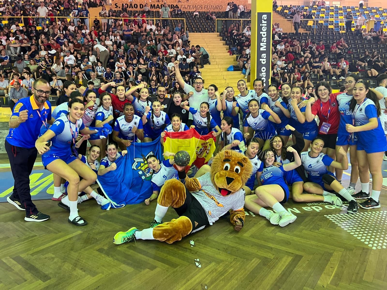 Melilla hace historia en Portugal