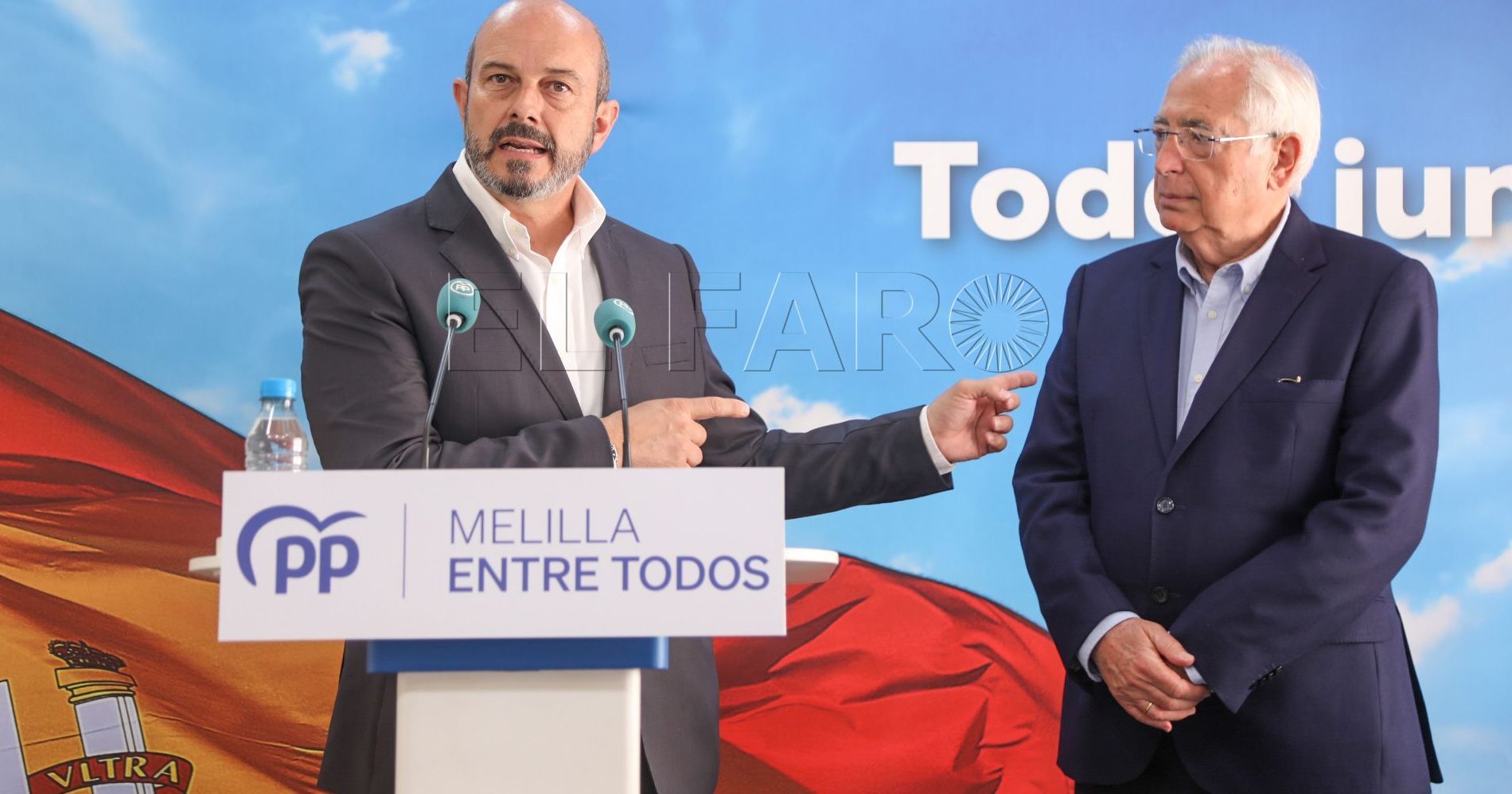 El vicesecretario de Coordinación Autonómica del PP de Feijóo, en "el kilómetro cero de España"