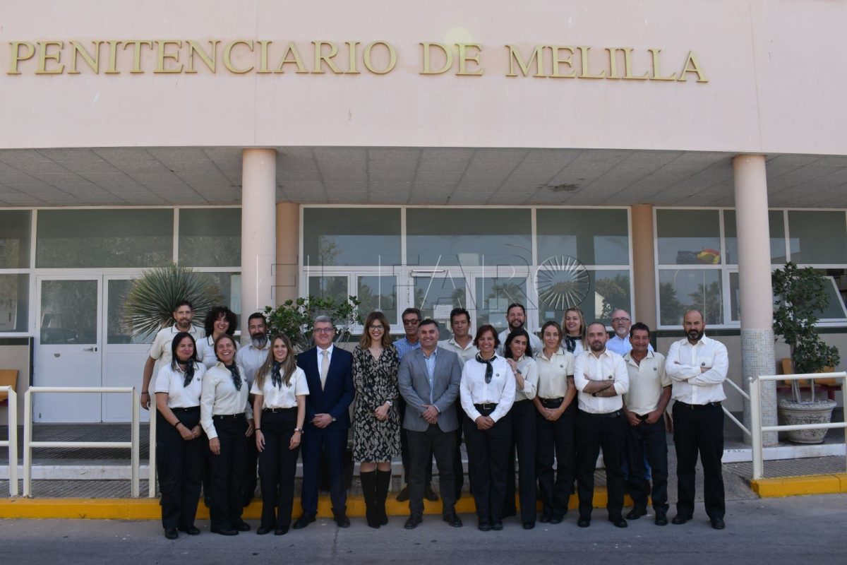Refuerzo en el Centro Penitenciario de Melilla con 15 nuevos funcionarios en prácticas