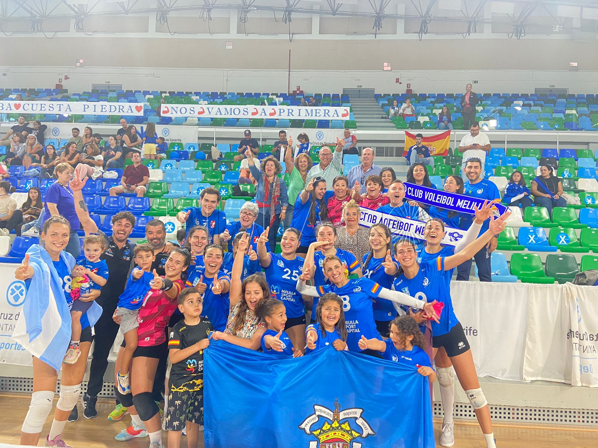 El CV Melilla femenino se acerca al ascenso liguero