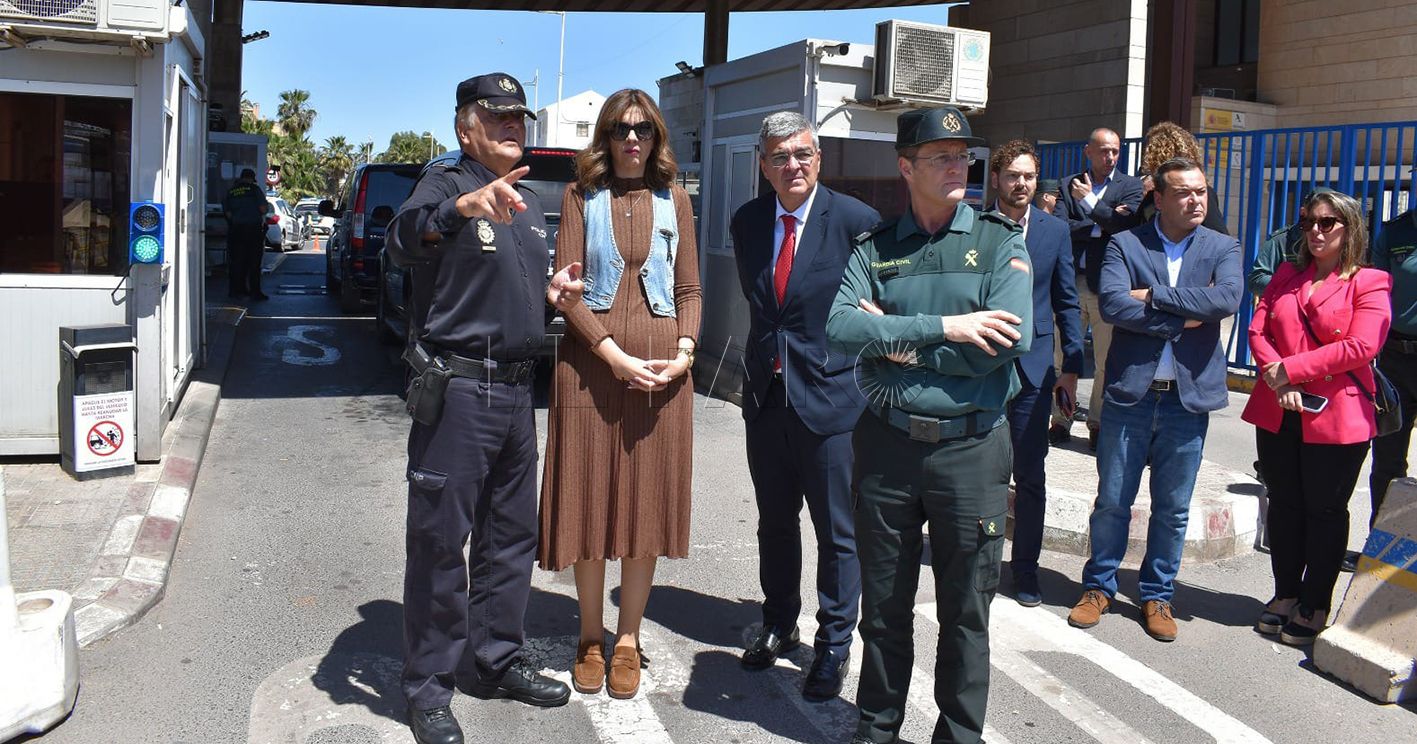 Moh destaca la coordinación con Ceuta con vistas a la OPE