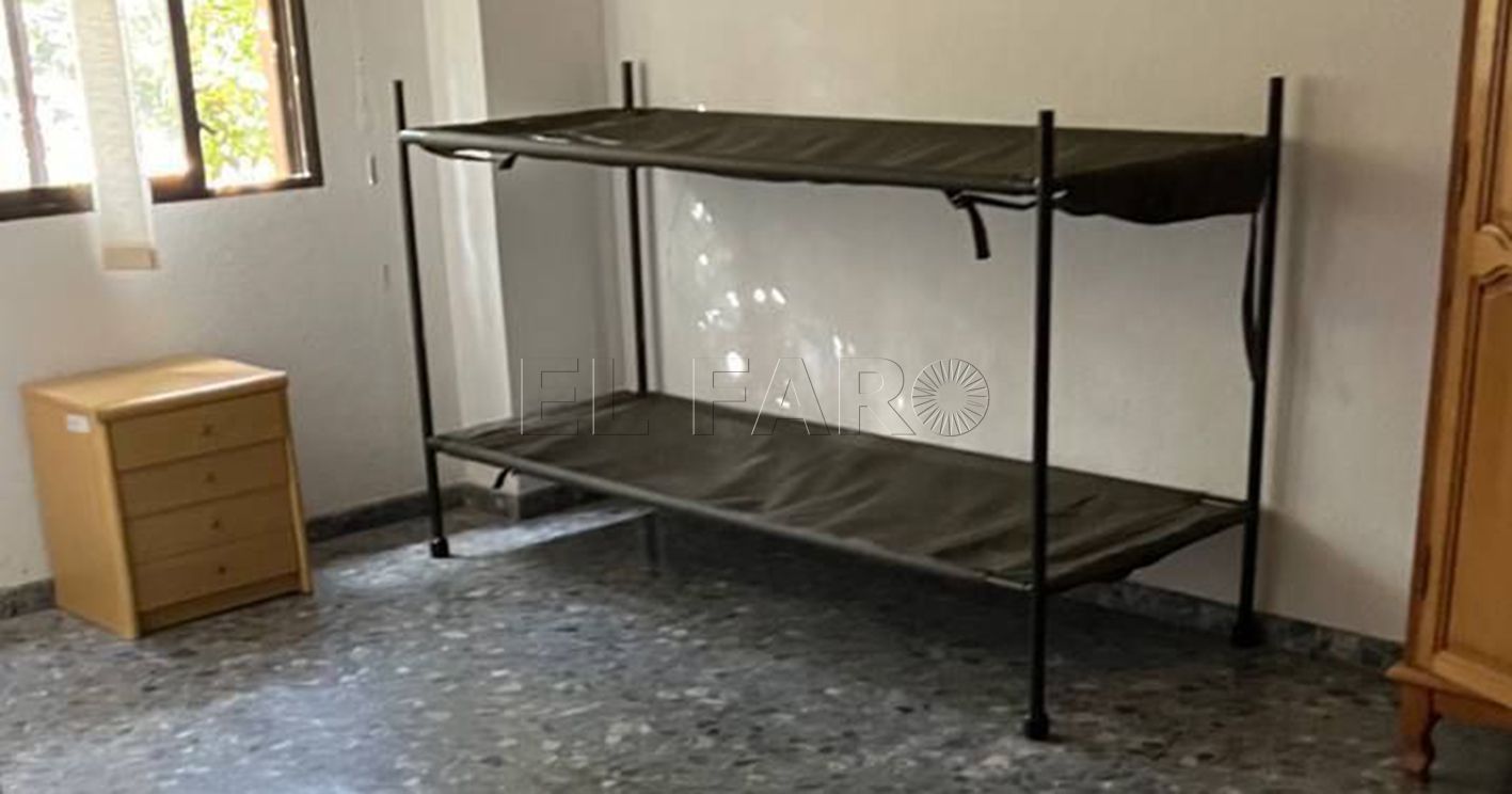 La Comandancia cambia las camas de los militares de la Unidad de Reacción