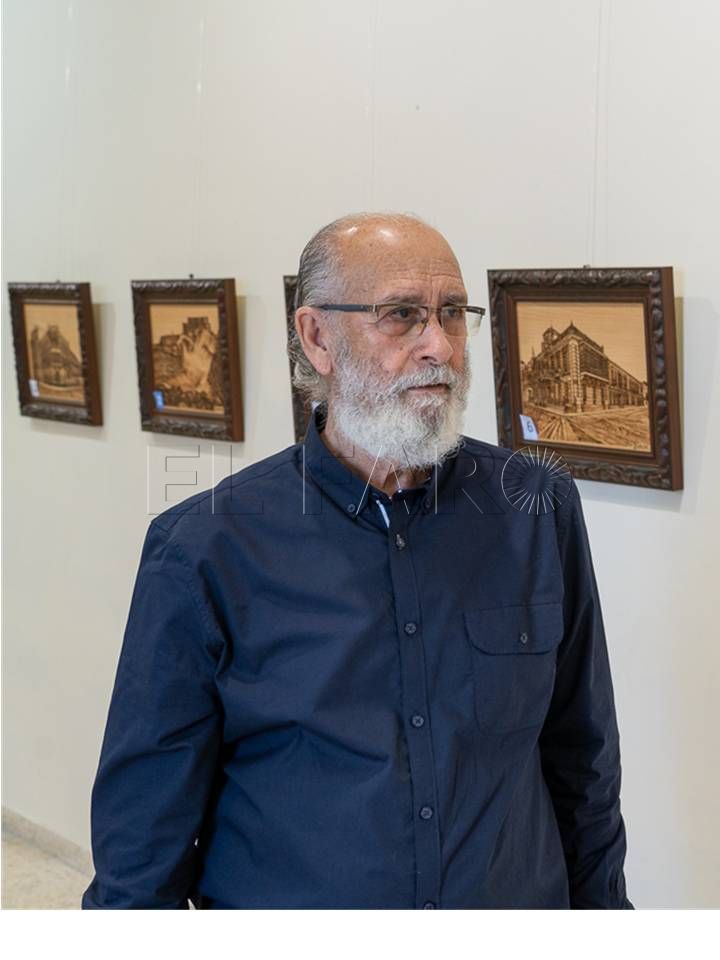 Clausura de la exposición de Francisco Peinado