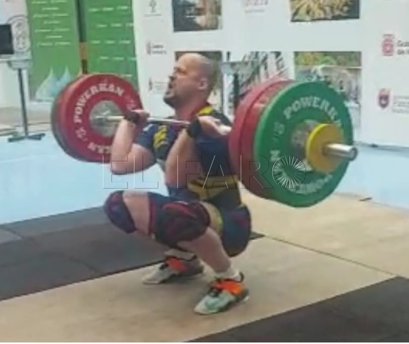 Tres oros para Melilla en el Nacional Másters de halterofilia