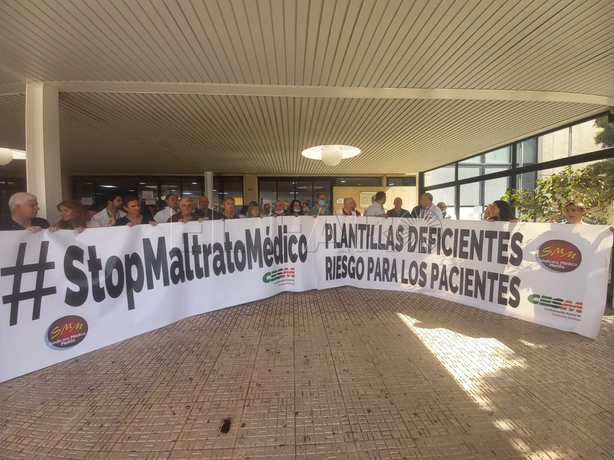 Vuelve la huelga de médicos que deja a "miles de pacientes afectados" en Melilla