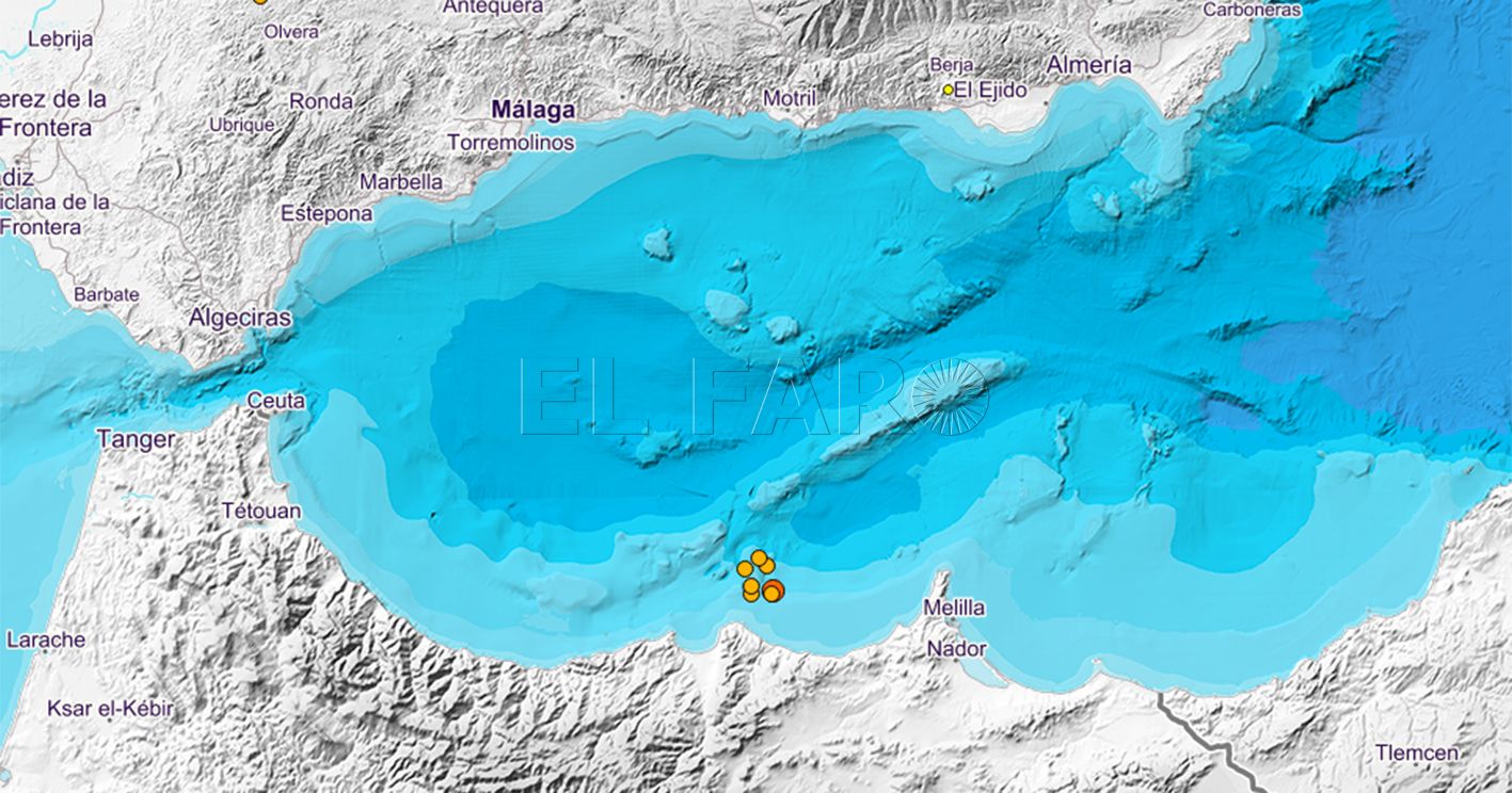 Melilla sufre un terremoto de 3,7 grados en la escala de Richter