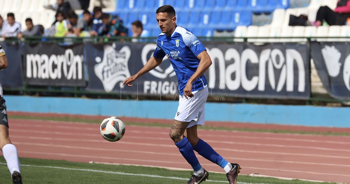 Dani Martín: “Que mejor que en Melilla para jugar en Primera RFEF”