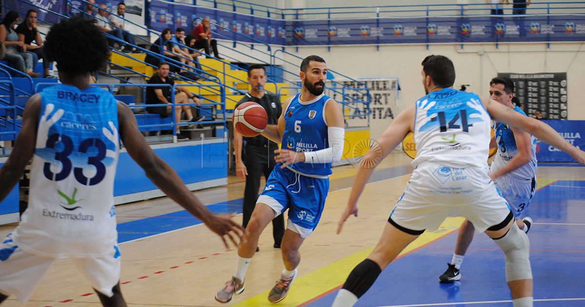 Victoria estéril del Melilla Baloncesto