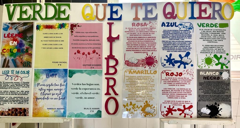 El instituto Rusadir inaugura una exposición relacionada con el Día del Libro