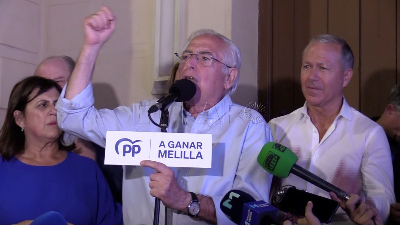 Poco baile en el número de diputados salvo en Somos Melilla, que entraba y salía