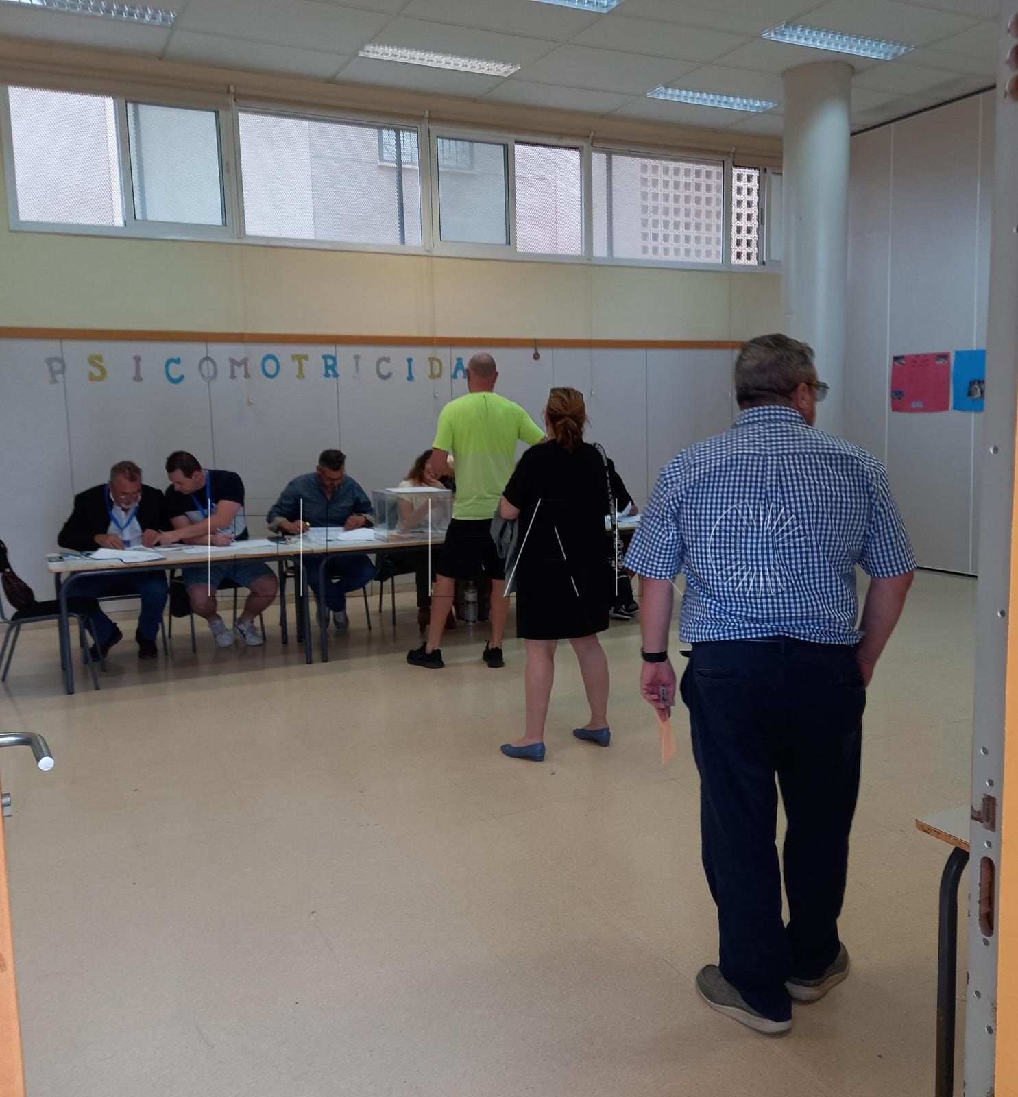 Melilla registra una baja participación a las seis de la tarde