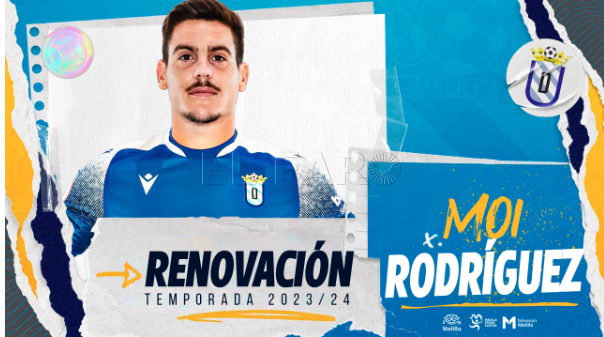 Moi Rodríguez renueva con la elástica azulina la próxima temporada