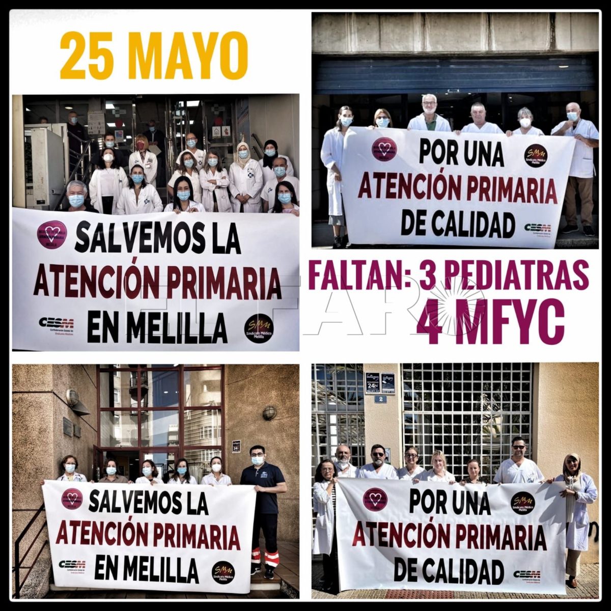 Los médicos de Atención Primaria volverán a los paros masivos si no obtienen respuestas del Ingesa