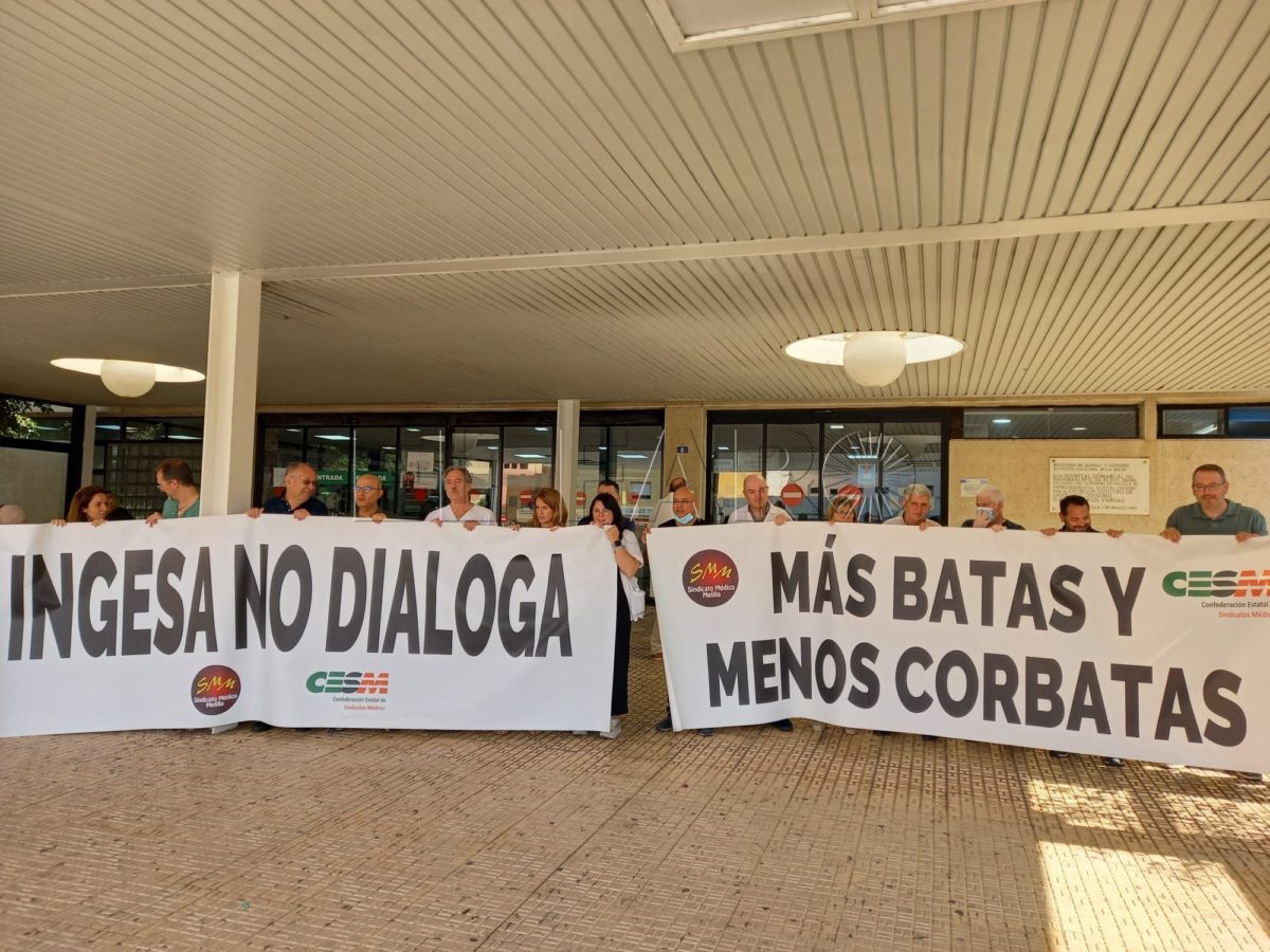 La huelga de médicos de Melilla y Ceuta causa 2.633 consultas canceladas, según el Ingesa