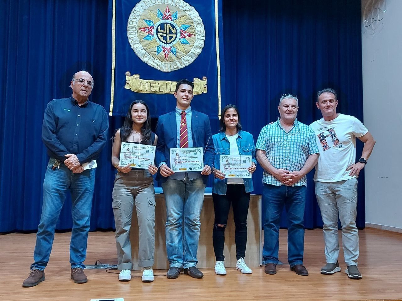 El IES Rusadir entrega los premios a los ganadores de la II Olimpiada de Historia