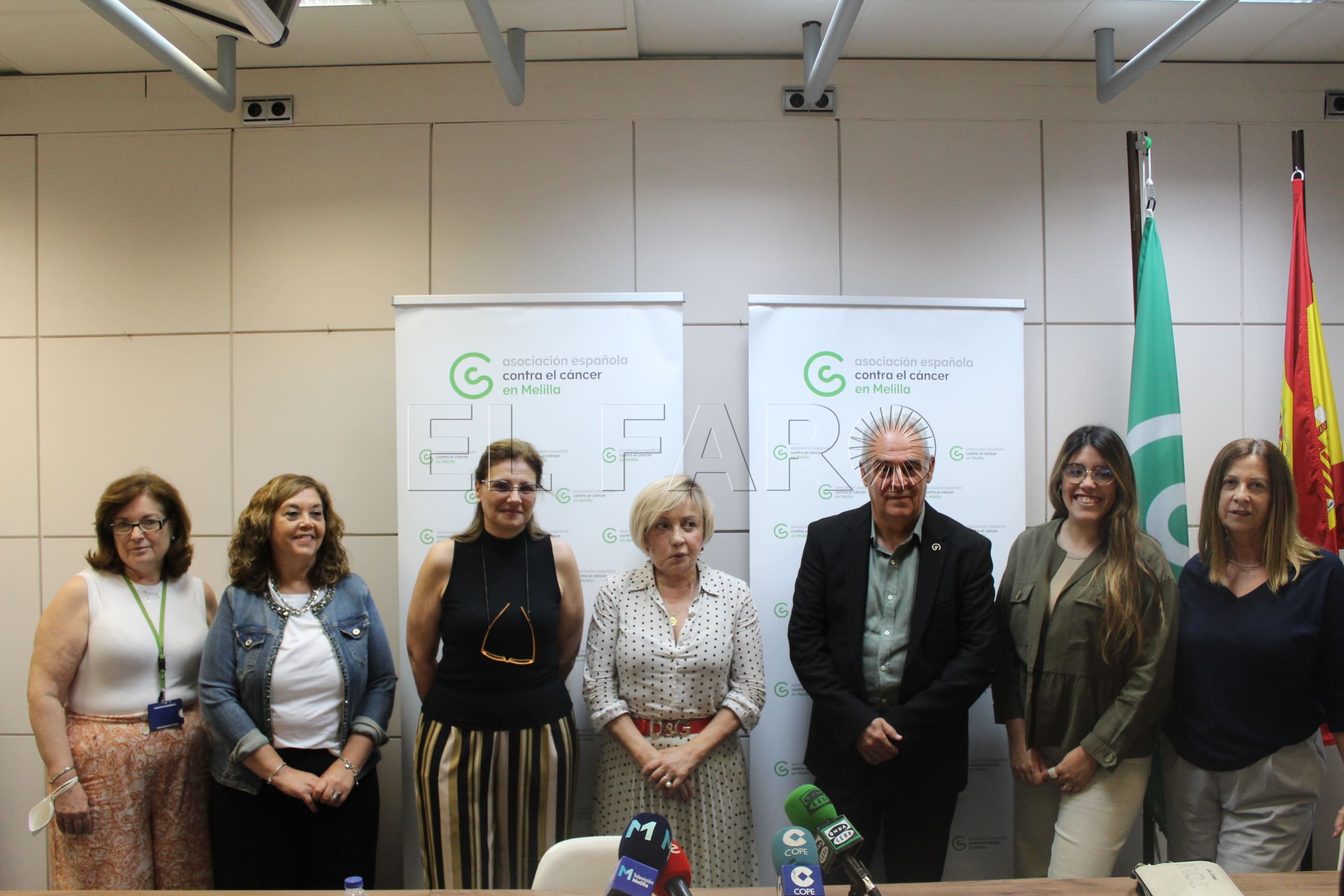 Manuel Aznar sucede a Ana Rodríguez al frente de la Asociación Contra el Cáncer en Melilla