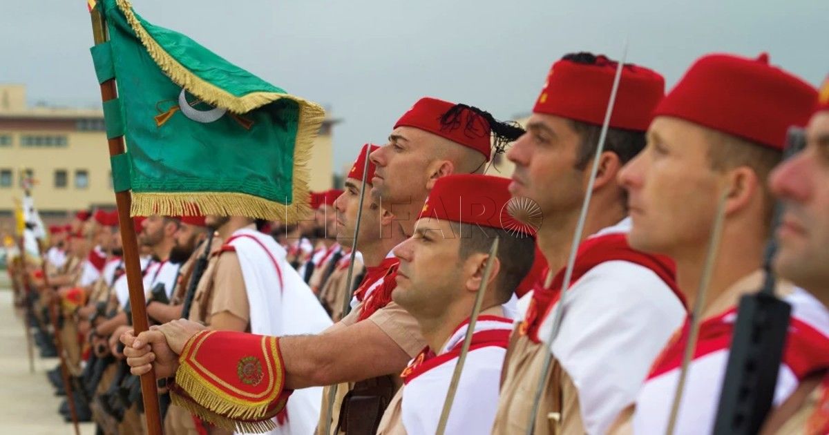 Celebración del XIX Aniversario de la Hermandad de Veteranos de los Grupos Regulares de Melilla