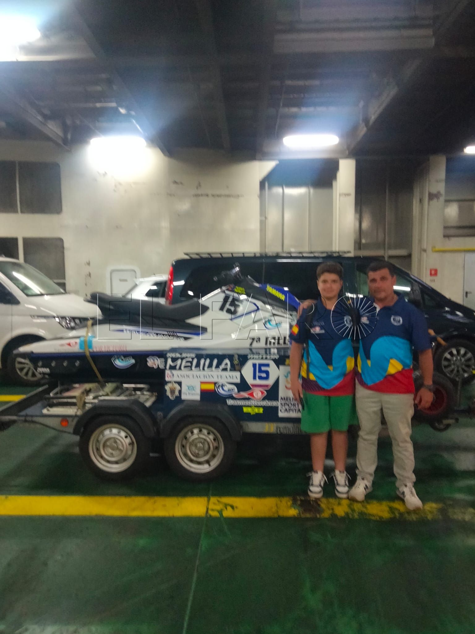 Pedro Pérez logra dos pódiums en el nacional de motos de agua