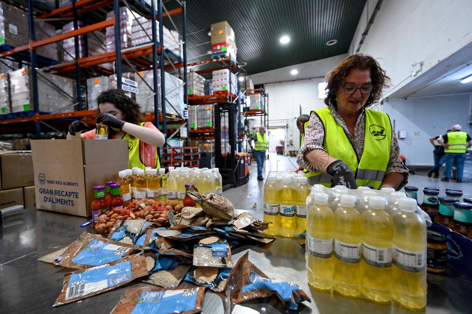 Los bancos de alimentos piden ayuda para hacer frente a la pobreza alimentaria