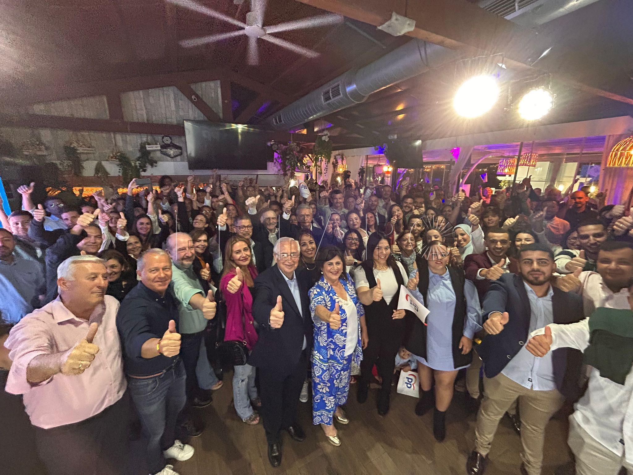 Imbroda homenajea a los militantes del PP por su trabajo en la campaña