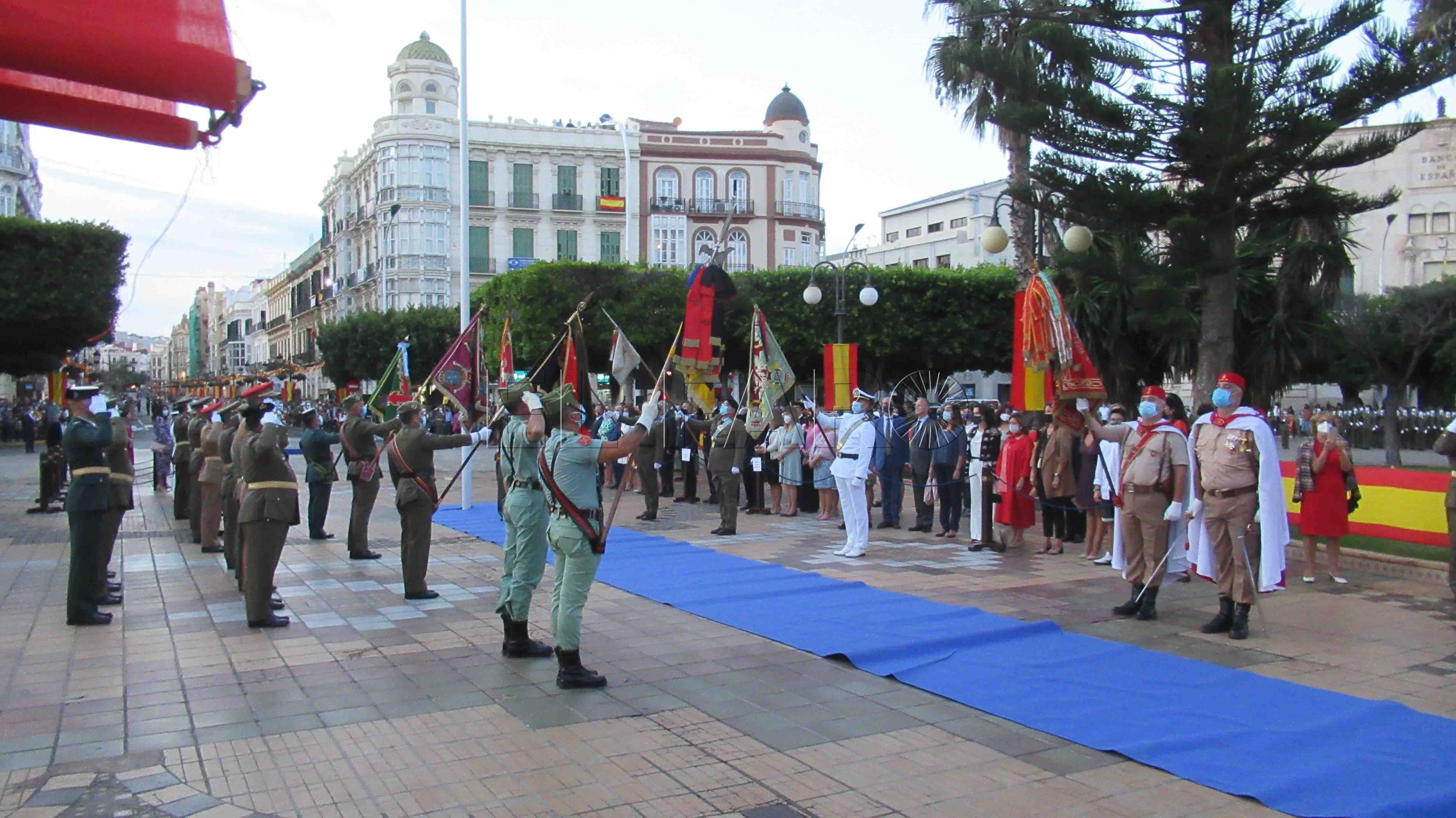 Melilla vuelve a acoger un desfile con motivo del Día de las Fuerzas Armadas
