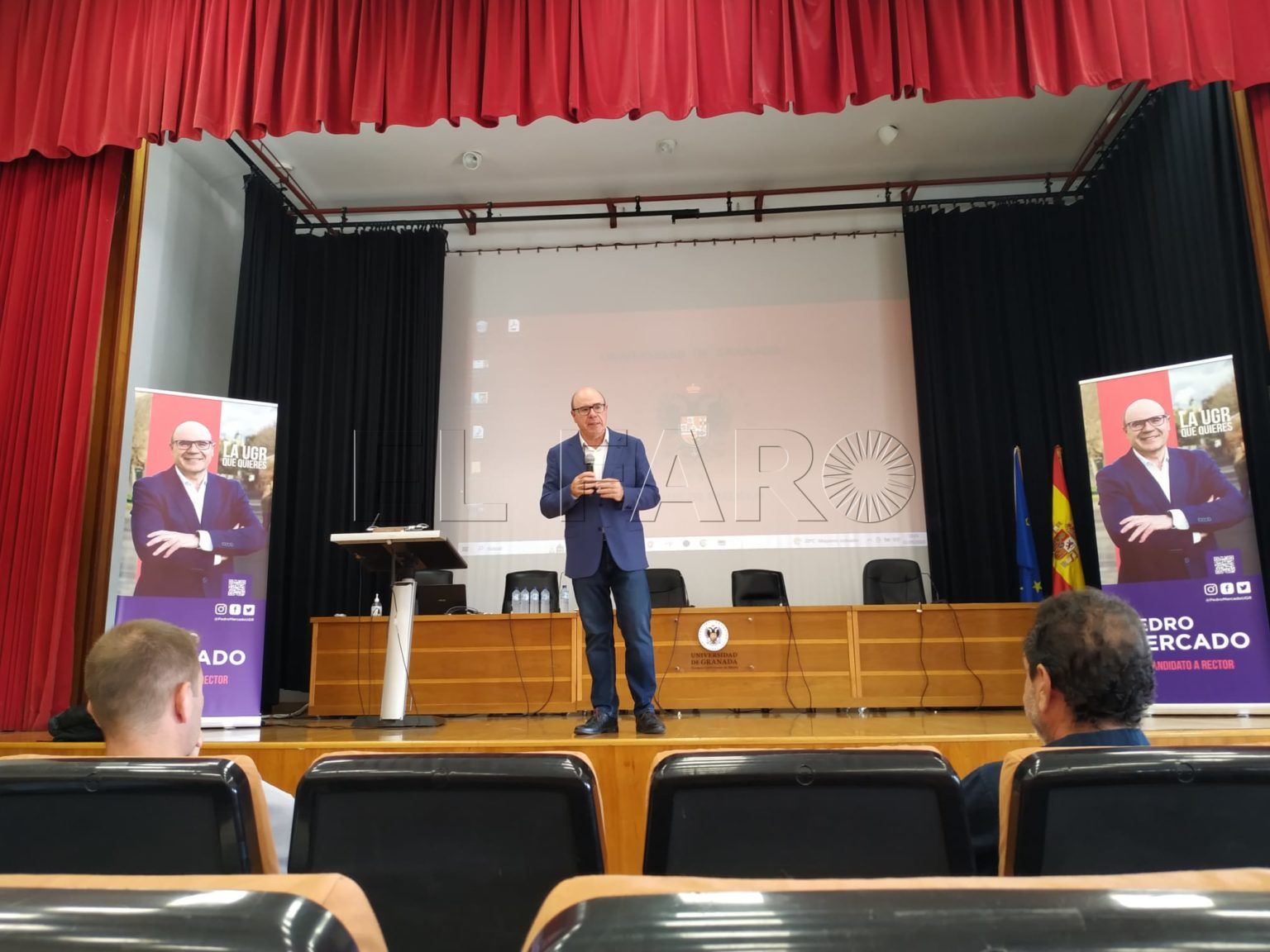 Pedro Mercado ya es el nuevo rector de la Universidad de Granada