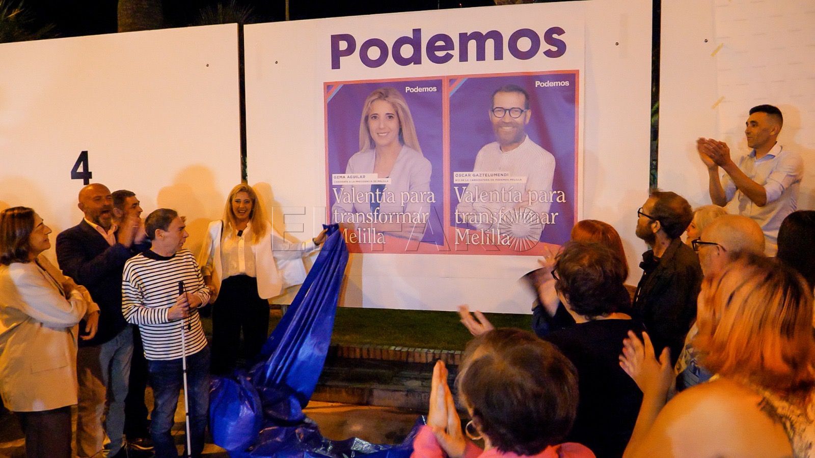 Aguilar: “Nuestra fuerza viene a transformar la ciudad de Melilla”