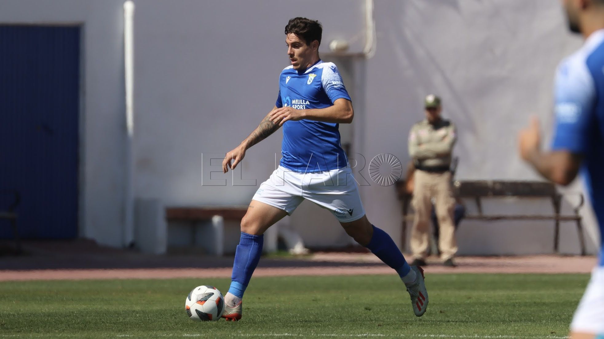 Moi Rodríguez, jugador del Melilla: “Estoy feliz de seguir una temporada más”