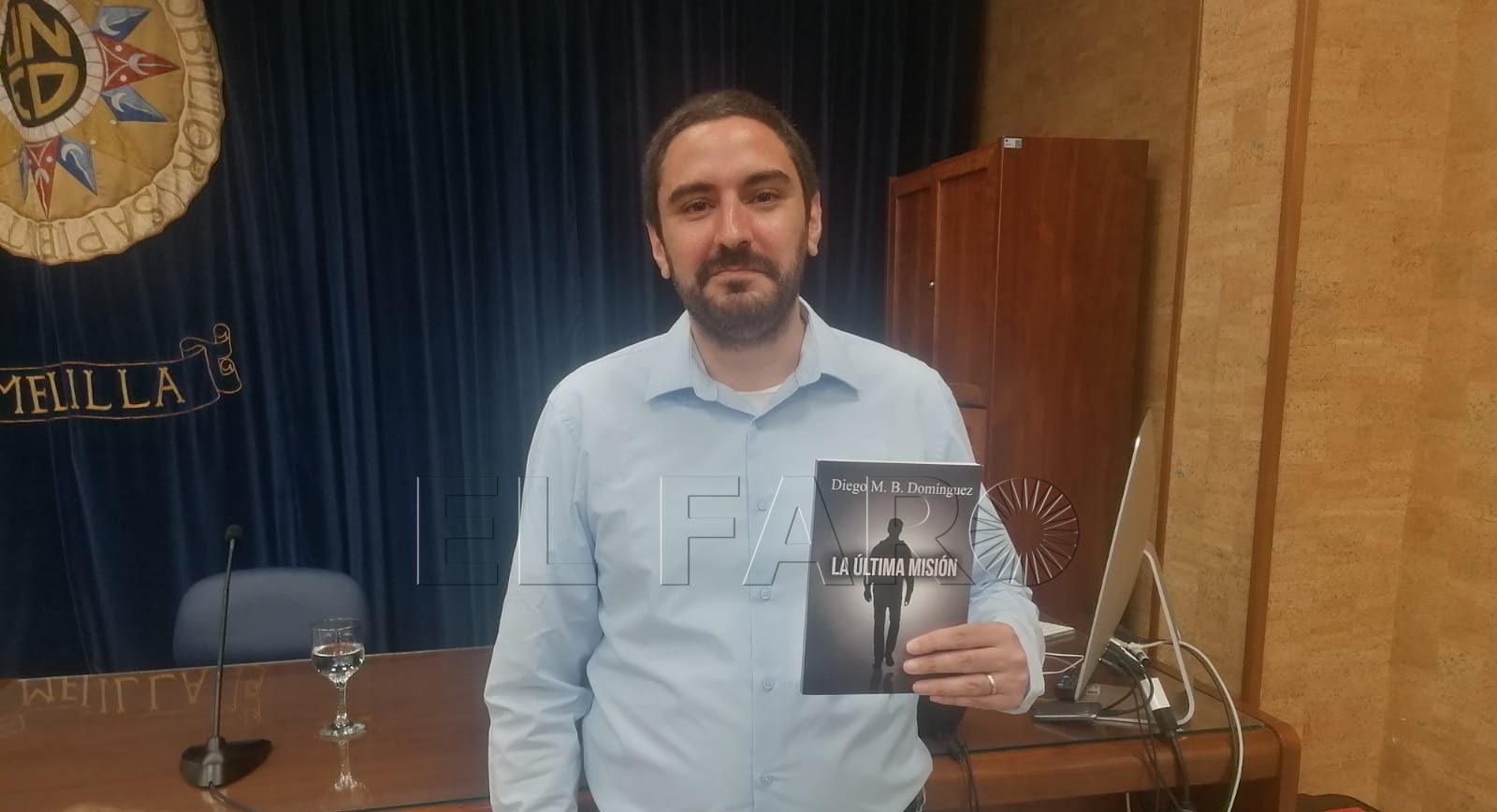 La UNED acoge la presentación de ‘La última misión’ de Diego Domínguez