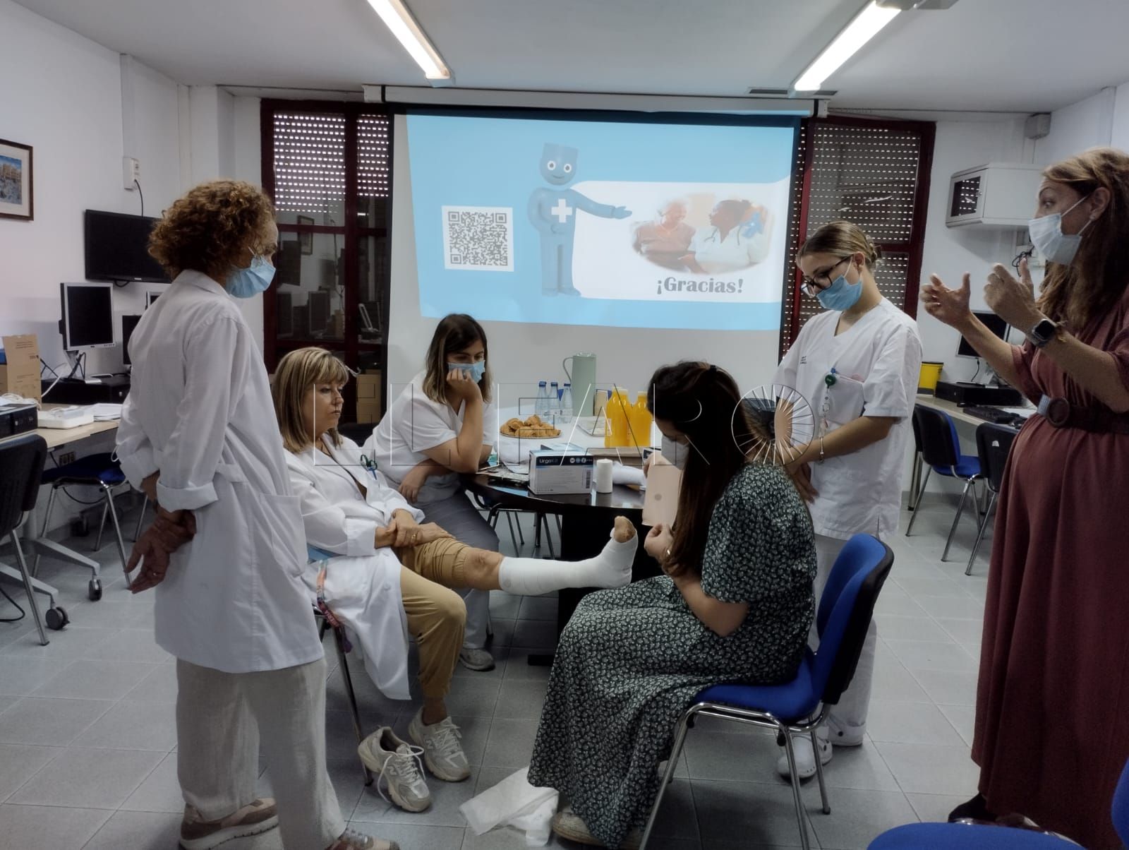 Profesionales del Ingesa actualizan conocimientos sobre la úlcera venosa crónica