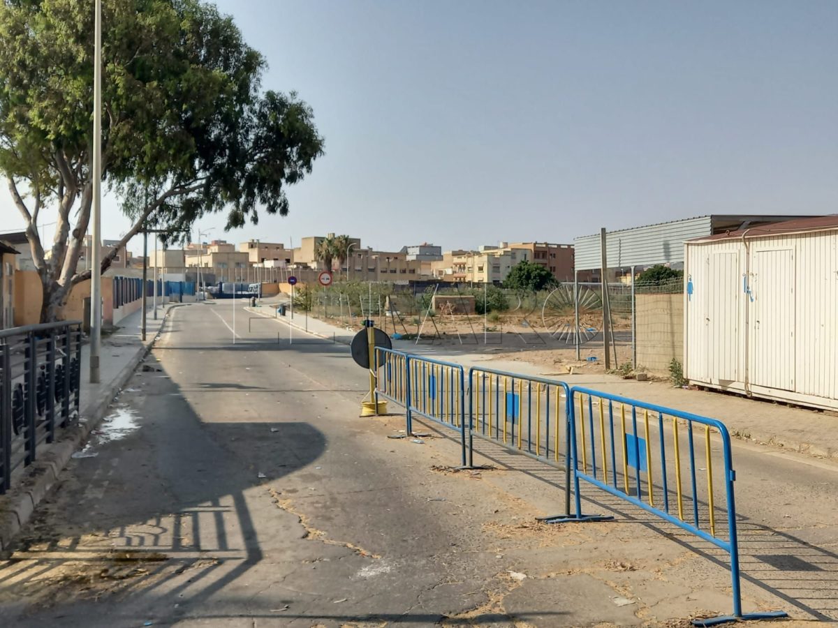 Una mañana de calma en la frontera el día posterior al Eid El Kebir